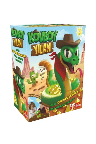 Adore Oyuncak Çıngıraklı Kovboy Yılan 935156 DK1805 ürün görseli 1
