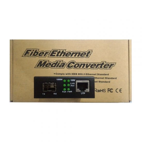 Lansan Lns-4001 FİBEROPTİK SFP DÖNÜŞTÜRÜCÜ ürün görseli 1