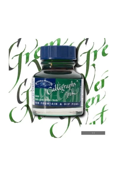 Lisans Wn Kaligrafi Mürekkebi 30Ml Yeşil Lv-Wn-1111289 ürün görseli 1