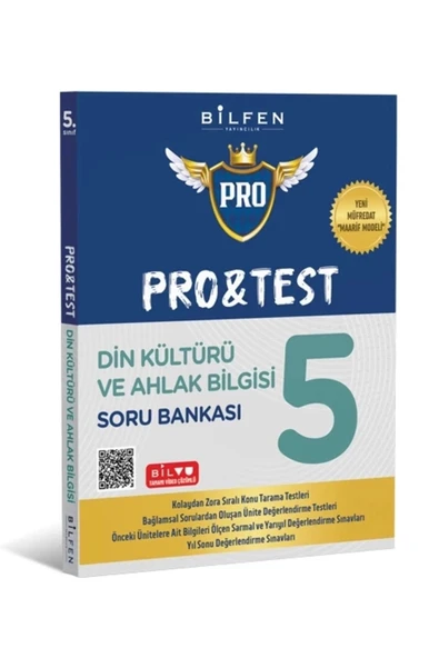 Bilfen 5.Sınıf Din Kültürü Ahlak Bilgisi Soru Bankası Protest ürün görseli 1