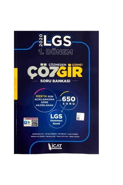 İcat Lgs 1.Dönem Genel Tekrar Soru Bankası ürün görseli 1