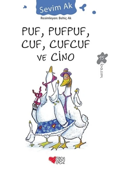 Puf Pufpuf Cuf Cufcuf Ve Cino - Sevim Ak - Can Yayın ürün görseli 1