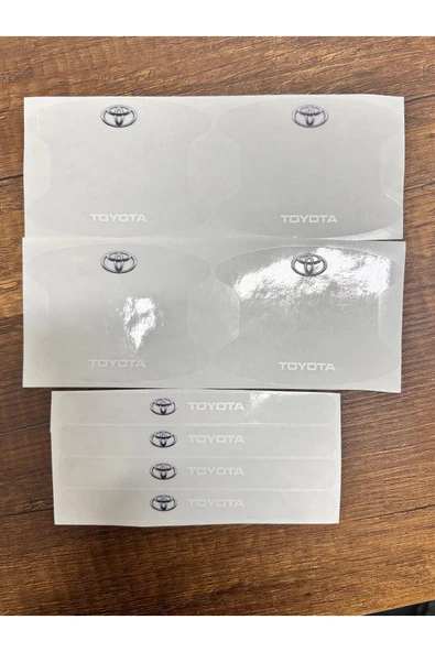 Üniversal Toyota Avensis Araçları için Uyumlu Kapı İçi Çizik Önleyi Seti 8'li ürün görseli 1