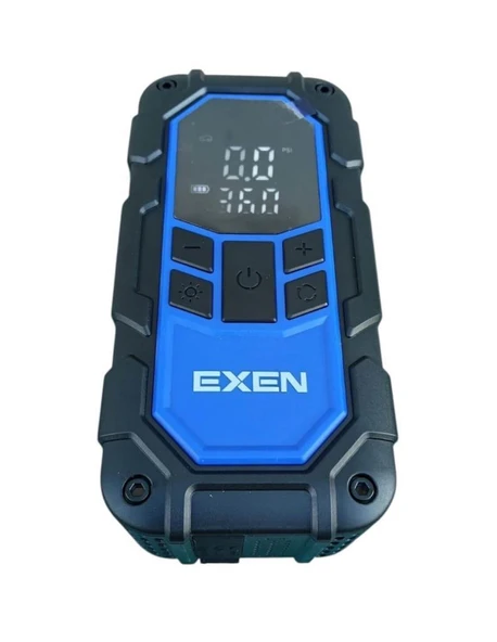 EXEN ENC 155 JS Şarjlı Lastik Şişirme Akü ve Şoklama ürün görseli 1