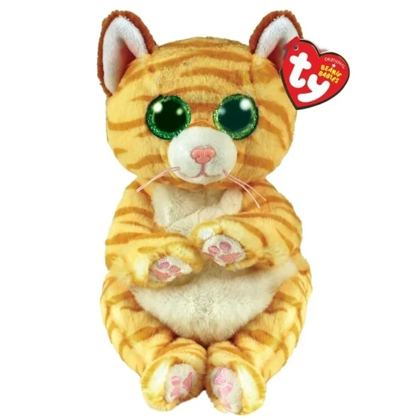Ty Oturan Peluş Kedi Mango 20 cm ürün görseli 1