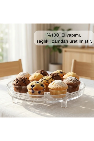 Selen Concept Bubble Model Cam Ayaklı Sunumluk Tekli ürün görseli 1