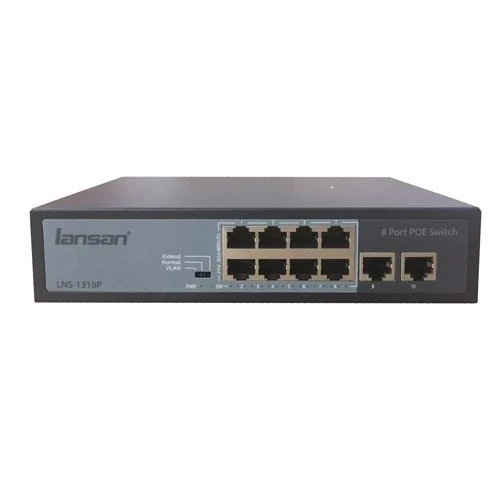 LNS-1310-P 8 PORT POE SWİTCH ürün görseli 1
