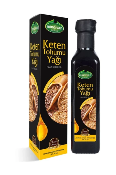 Mindivan Keten Tohumu Yağı 250 Cc ürün görseli 1