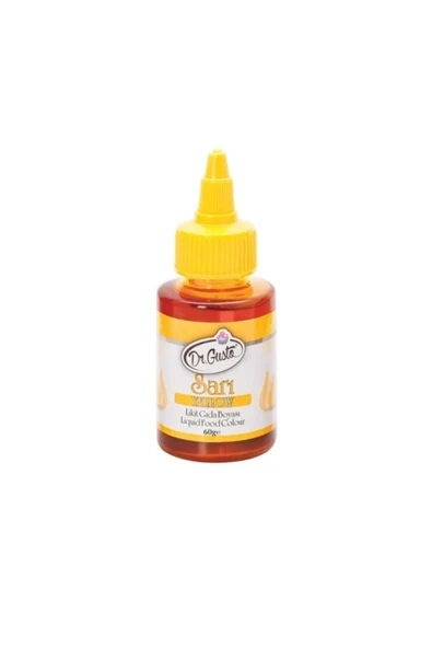 Dr. Gusto Su Bazlı Likit Sarı (60 GR) ürün görseli 1