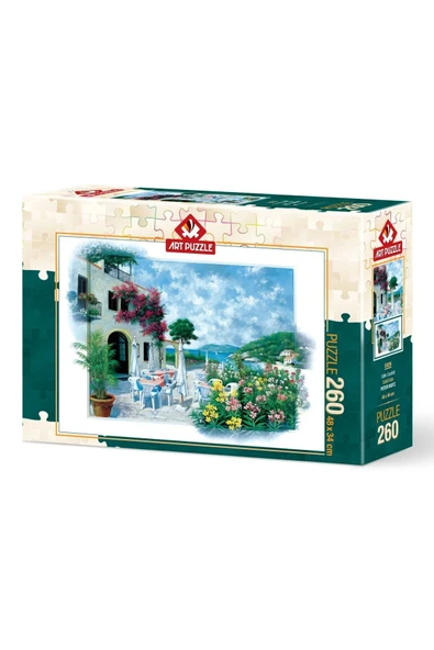 Art Puzzle Sahil Kafe - 260 Parça 5026 ürün görseli 1