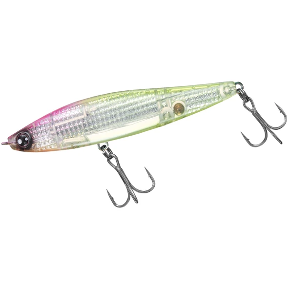 Daiwa Morethan Switch Hitter Lase Impact 85S 8.5cm 20.2gr Sinking Maket Balık  Pink Head Clear Chart ürün görseli 1