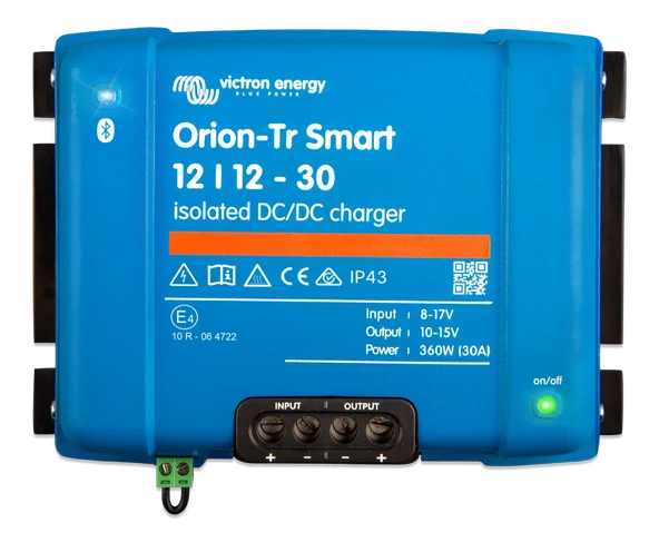 Victron DC-DC Akü Şarj Cihazı İzole Akıllı Orion-Tr Smart Isolated 12/12 30A Battery Charger (ORI121236120) ürün görseli 1