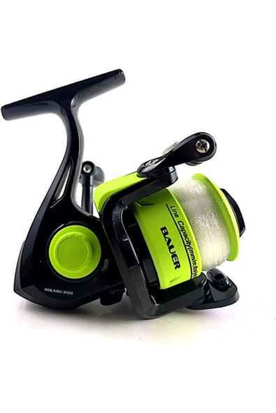 BAUER  Hıkaru 200 Lrf & Spin Olta Makinesi Misina Sarılı 5 Bilye ürün görseli 1