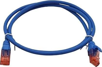 PATCH CORD UTP CAT 6 1MT MAVİ KABLO ürün görseli 1