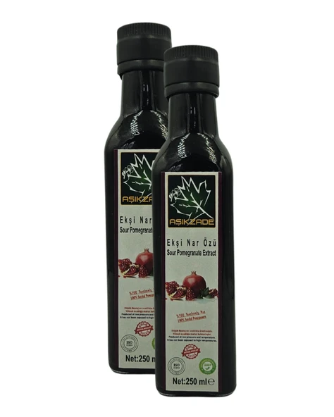 Aşıkzade Ekşi Nar Özü 250ml 340g 2'li Set ürün görseli 1
