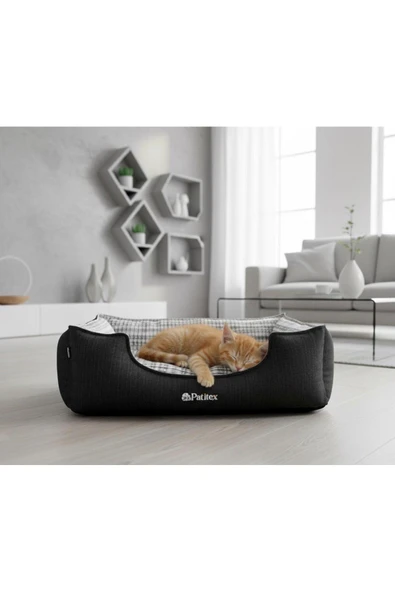 PATİTEX Kedi-Köpek Yatakları - Yıkanabilir Yatak -A Kalite Kumaş -Kaliteli Kedi-Köpek Yatakları ürün görseli 1