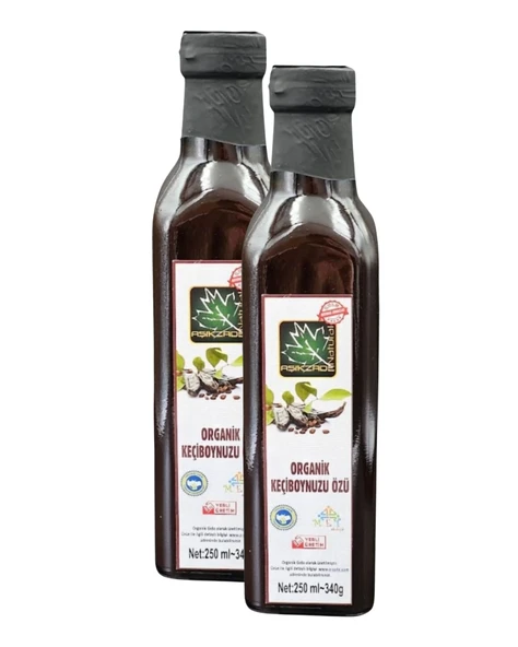 Aşıkzade Organik Keçiboynuzu Özü 250ml 340g 2'li Set ürün görseli 1