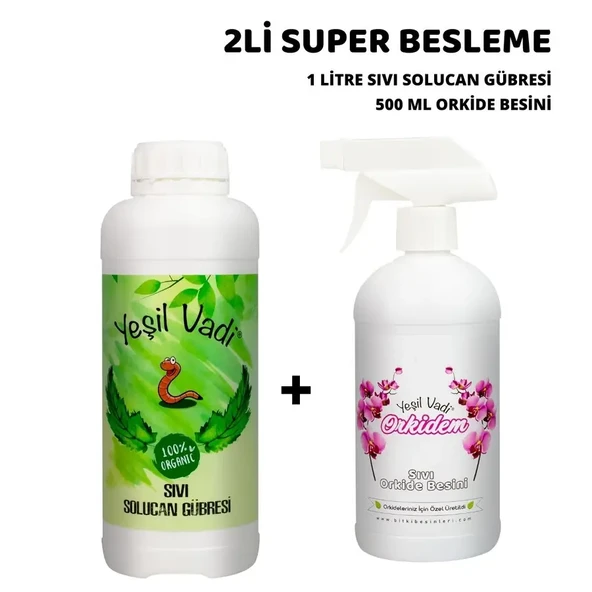 ORKİDE SPREYLİ ÜSTÜN BİTKİ BESLEME SETİ ürün görseli 1