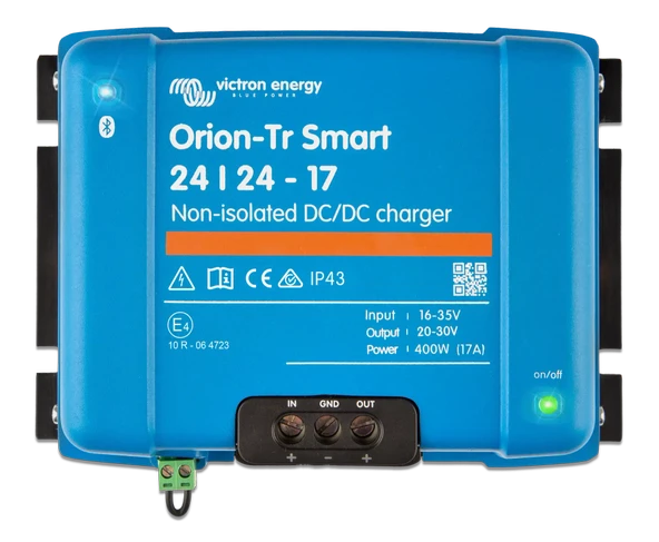 Victron 24/24V 17A İzolesiz DC DC Şarj Cihazı Charger Bluetooth Özellikli (ORI242440140) ürün görseli 1