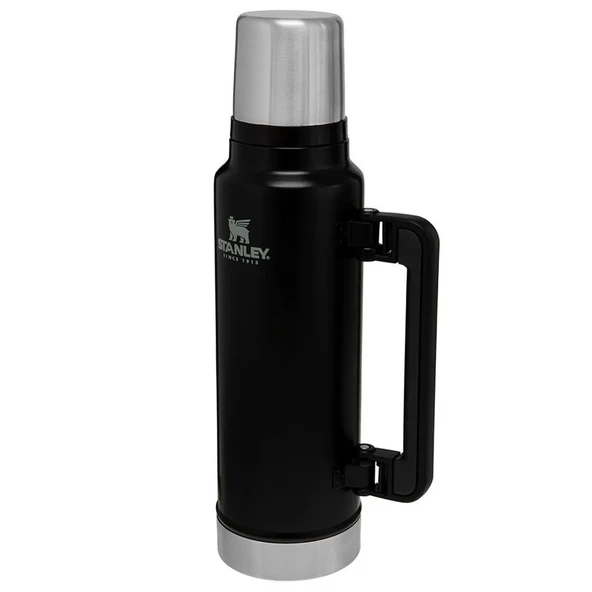 Stanley Klasik Vakumlu Çelik Termos 1.4 Lt Siyah - Resim 2