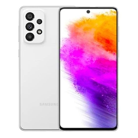 Samsung YENİLENMİŞ SAMSUNG GALAXY A73 128GB BEYAZ CEP TELEFONU(12 AY GARANTİLİ) - A KALİTE ürün görseli 1