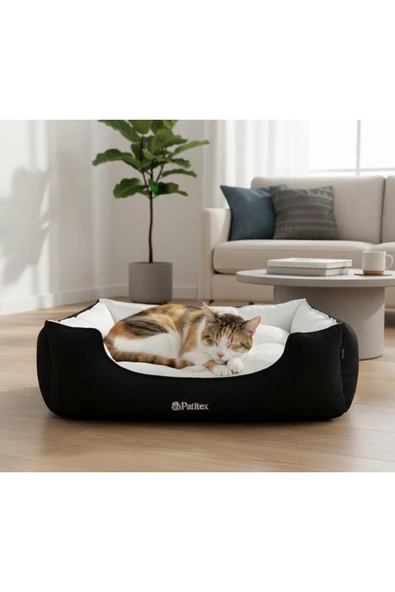 PATİTEX Kedi-Köpek Yatakları - Yıkanabilir Yatak -A Kalite Kumaş -Kaliteli Kedi-Köpek Yatakları ürün görseli 1