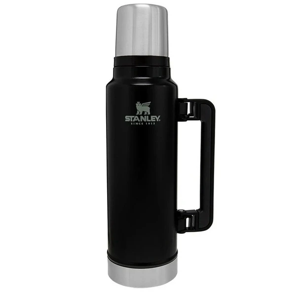 Stanley Klasik Vakumlu Çelik Termos 1.4 Lt Siyah - Resim 9