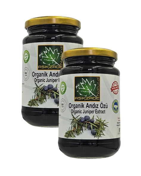 Aşıkzade Organik Andız Özü 370 ml 480 g 2'li Set ürün görseli 1