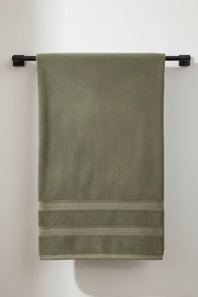 Sand Haki El Havlusu - 50x90 Cm, 230Gr, %100 Pamuk ürün görseli 1
