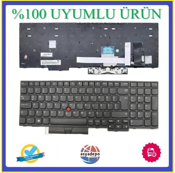 Lenovo ThinkPad 20KS0087TX Klavye Siyah TR ürün görseli 1