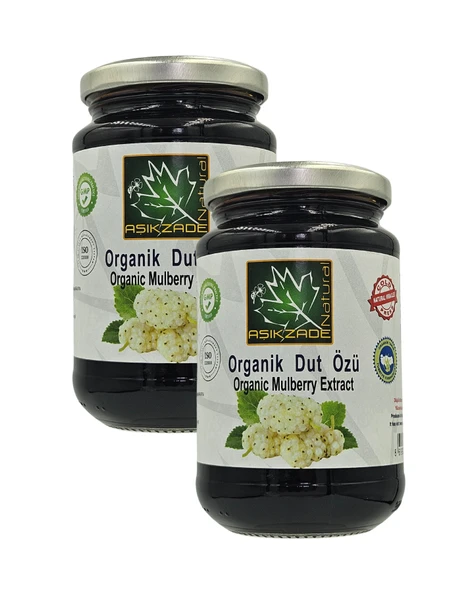 Aşıkzade Organik Dut Özü 370 ml 480g 2'li Set ürün görseli 1