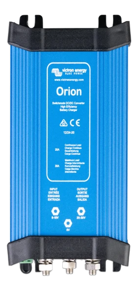 Victron DC-DC Konvertörü İzolasyonsuz Orion-Tr Non-isolated 12/24 20A Converter (ORI122420020) ürün görseli 1