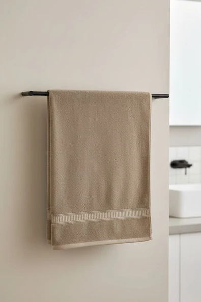 Sand Bej El Havlusu - 50x90 Cm, 230Gr, %100 Pamuk ürün görseli 1