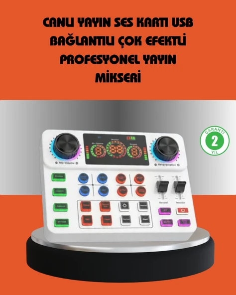 Bluetooth Bağlantılı Karaoke ve Yayın Ses Kontrol Ünitesi ürün görseli 1