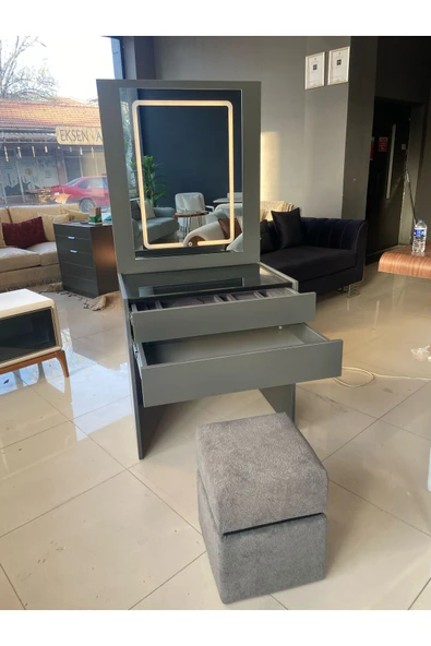 CANBAZ FURNİTURE ESLA MAKYAJ MASASI ŞİFONYER %100 MDF (KURULUM DAHİL) ürün görseli 1