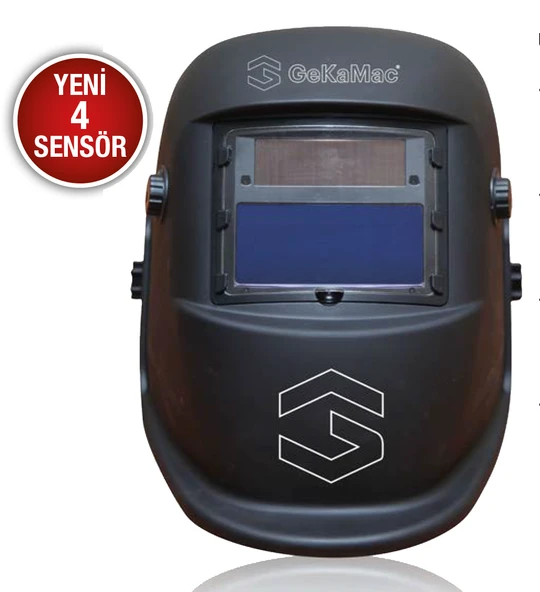 GeKaMac Colormatic 4 Sensör Otomatik Kararan Kaynak Maskesi ürün görseli 1