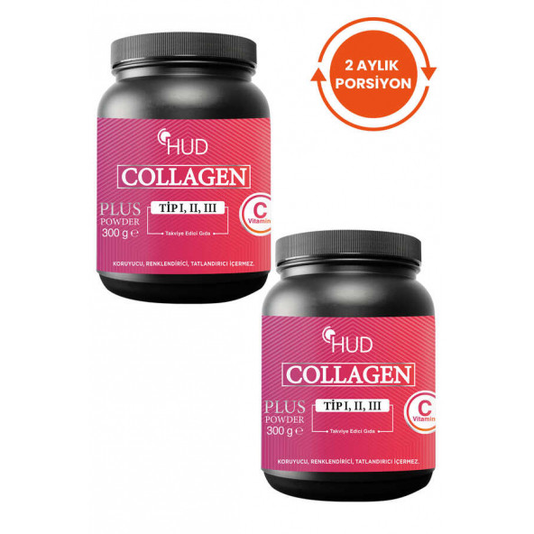 Hud Collagen Plus Powder Tip123- 300 Gr 2ADET ürün görseli 1