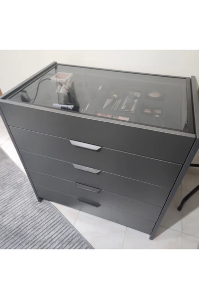 CANBAZ FURNİTURE ESLA ADA ŞİFONYER %100 MDF (KURULUM DAHİL) ürün görseli 1