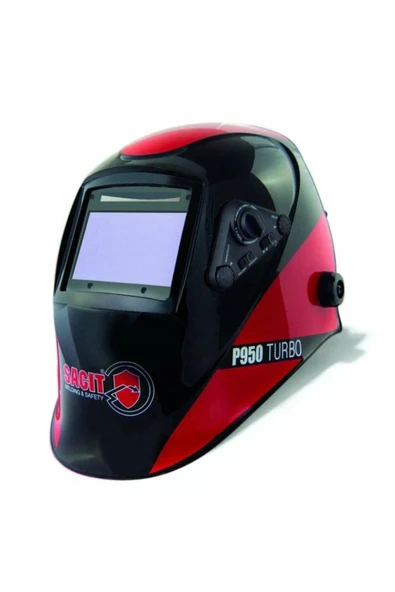 Sacit P950 Turbo Otomatik Kararan Kaynak Maskesi True Color ürün görseli 1