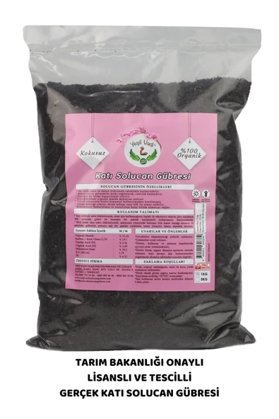 Organik Katı Solucan Gübresi 5 Kg ürün görseli 1