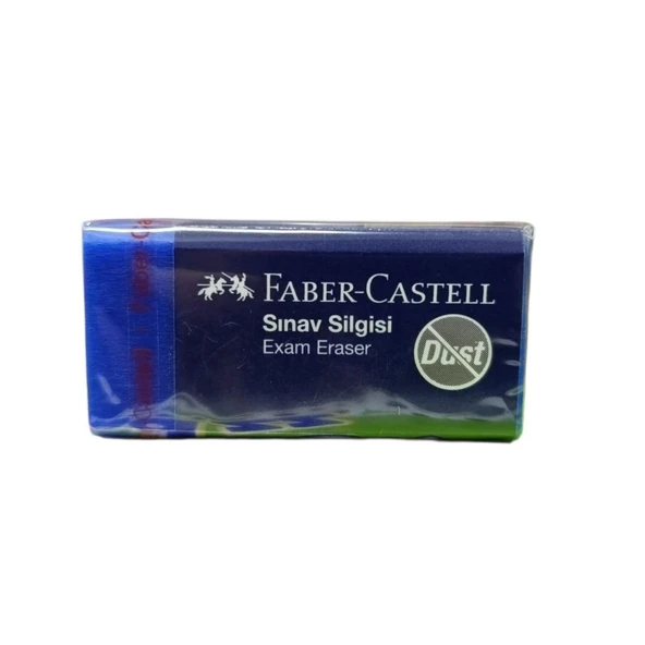 Faber Castell Dust Free Mavi Sınav Silgisi 18 72 02 ürün görseli 1