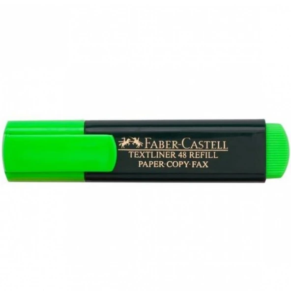 Faber Castell Fosforlu Kalem Yeşil ürün görseli 1