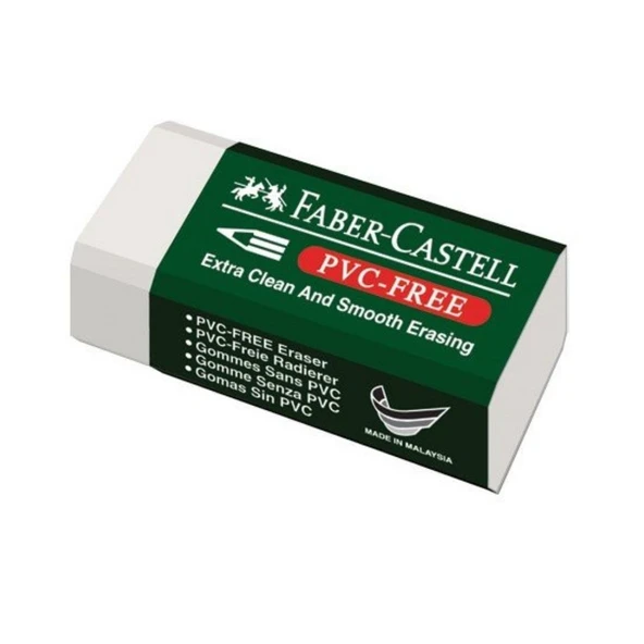 Faber Castell Pvc Free Beyaz Silgi 18 35 38 ürün görseli 1