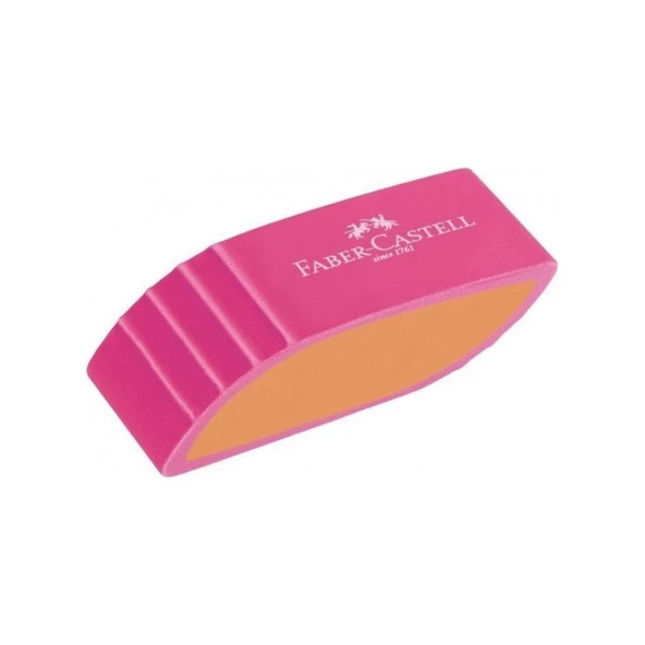 Faber Castell Yaprak Şekilli Silgi 18 30 49 -Pembe ürün görseli 1