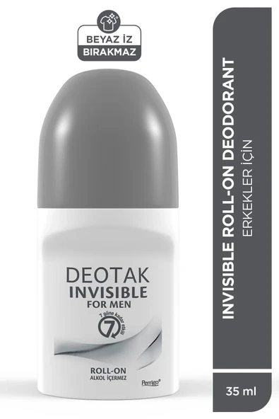 Invisible Erkek 7 Güne Kadar Etkili Roll-On Deodorant 35 ml ürün görseli 1