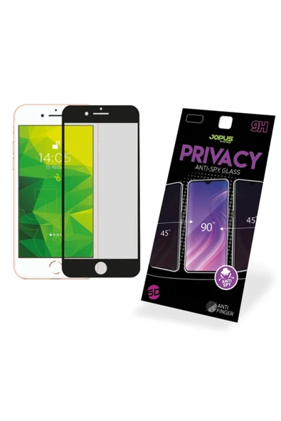 Iphone 8 Hayalet Ekran Privacy Görünmez Gizli Tam Kaplayan Kırılmaz Cam ürün görseli 1