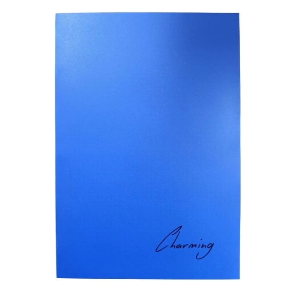 Tokaç A4 Pp Kp. Dikişli 100yaprak Defter Kareli TOK-490-Lacivert ürün görseli 1