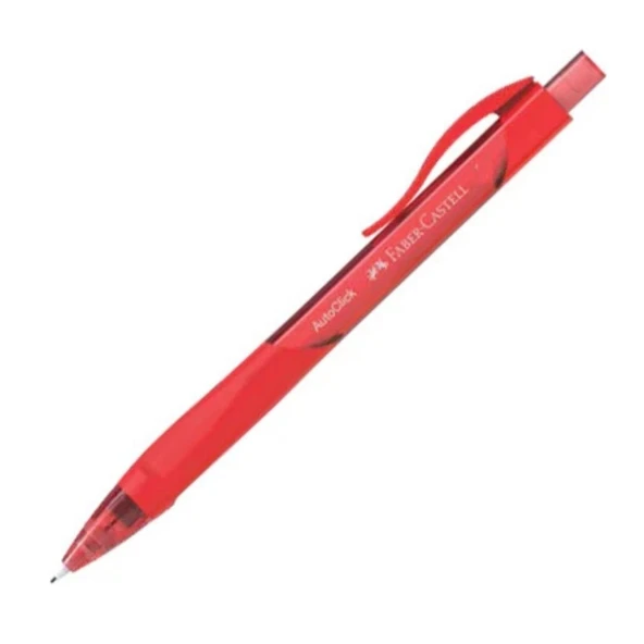 Faber Castell Auto Click 0.7-Kırmızı ürün görseli 1