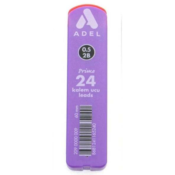 Adel Prime Min Uç 0,5 2b 60 Mm 209 0000 009-Mor ürün görseli 1