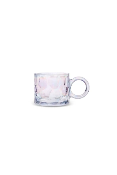 Ruby Lüsterli Cam Kupa 300 ml - Resim 5